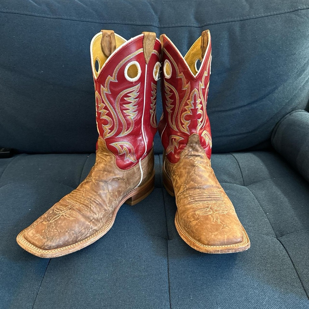 Men’s Justin Bent Rail Cowboy Boots Size:9D